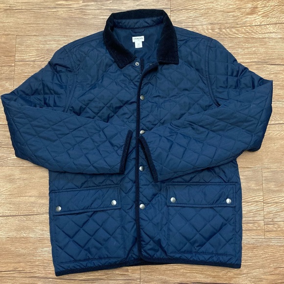 Puffer Jacket with Corduroy - Picture 1 of 2